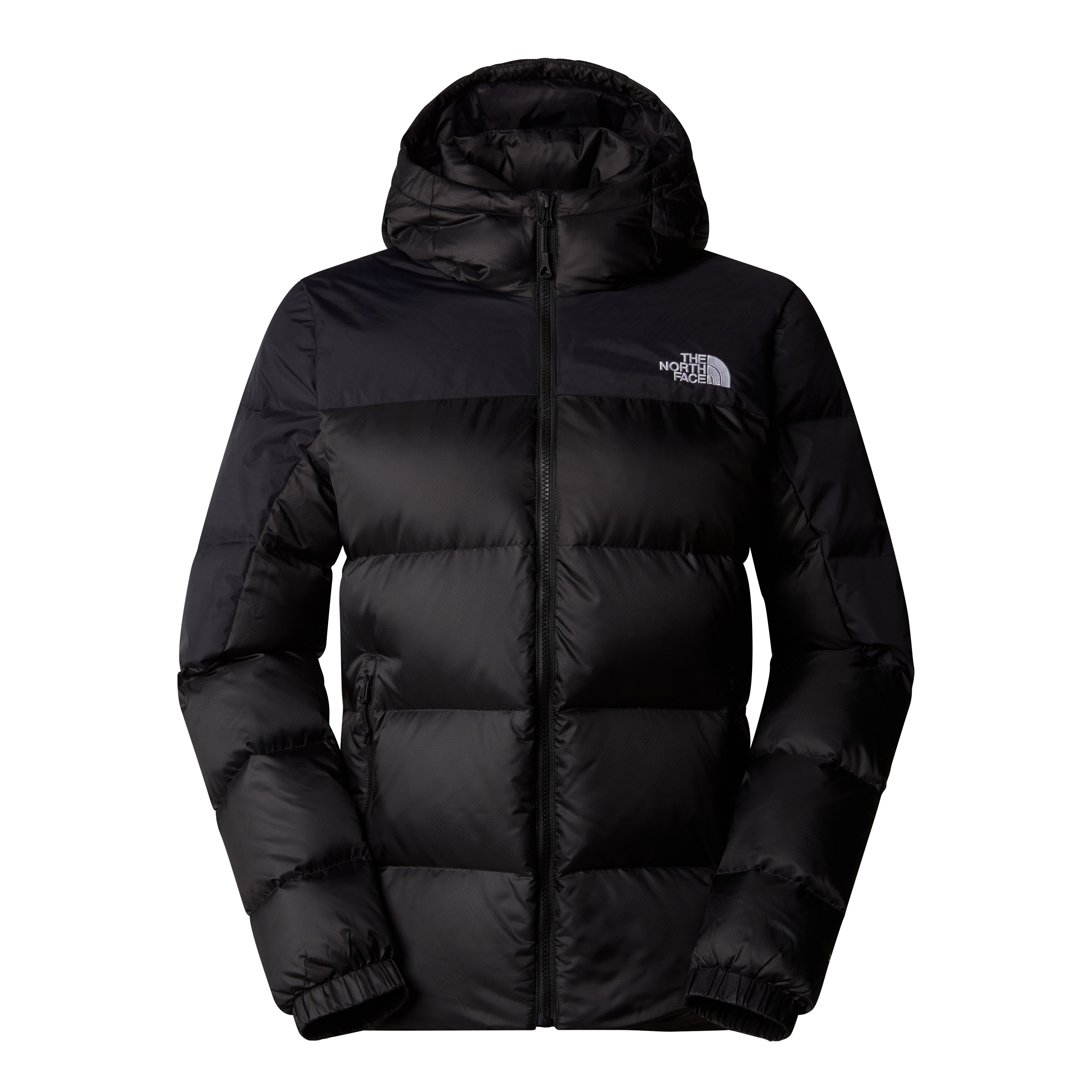 The North Face Women’s Diablo Down 2.0 Hooded Jacket TNF Black Heather/TNF Black