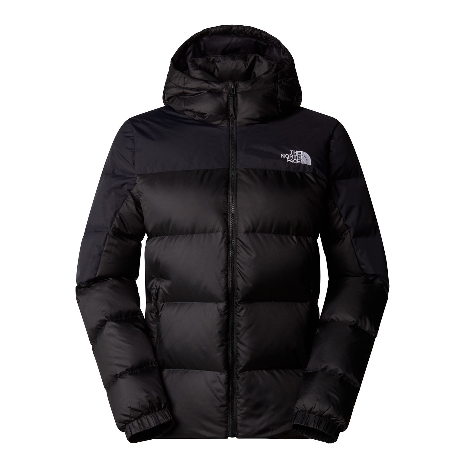 The North Face Women's Diablo Down 2.0 Hooded Jacket TNF Black Heather/TNF Black