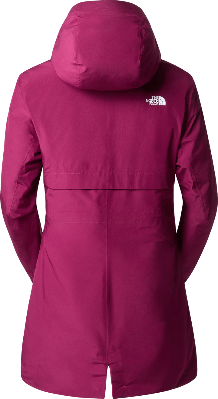 The North Face Women's Hikesteller Insulated Parka Boysenberry/Asphalt Grey The North Face