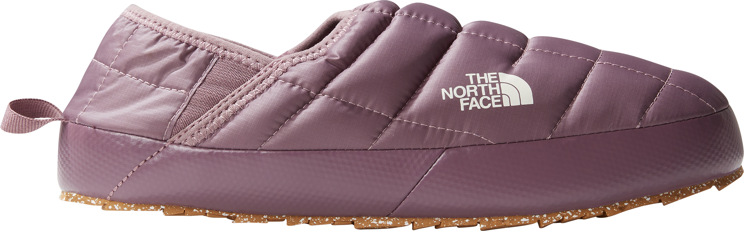 The North Face Women’s Thermoball V Traction Winter Mules Fawn Grey/Gardenia White