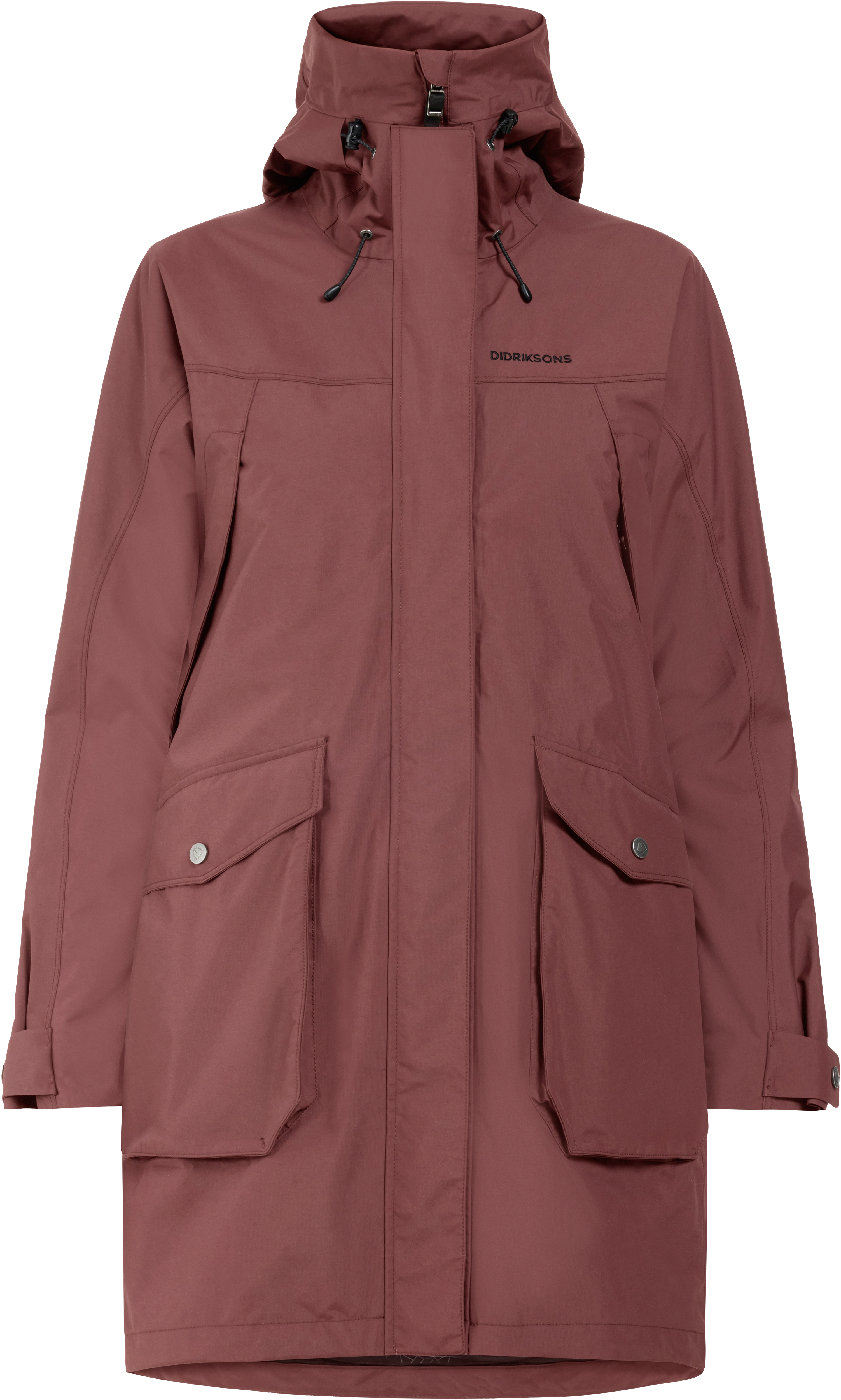 Didriksons Women's Thelma Parka 10 Old Rust, 36