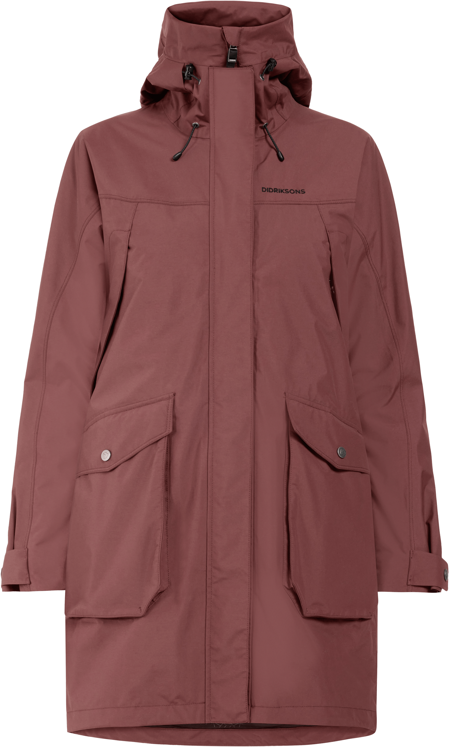 Didriksons Women's Thelma Parka 10 Old Rust