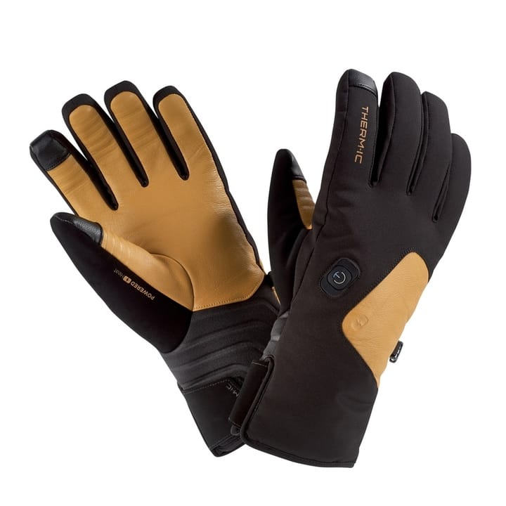 Therm-ic Power Gloves Ski Light Black Therm-ic