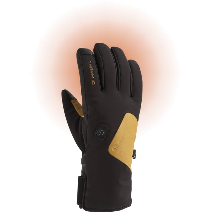 Therm-ic Power Gloves Ski Light Black Therm-ic