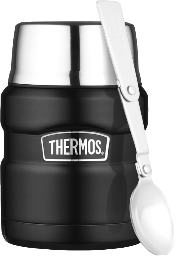 Thermos King Jar 0,5 L Matte Black