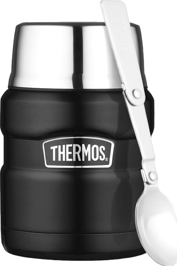 Thermos King Jar 0,5 L Matte Black Thermos