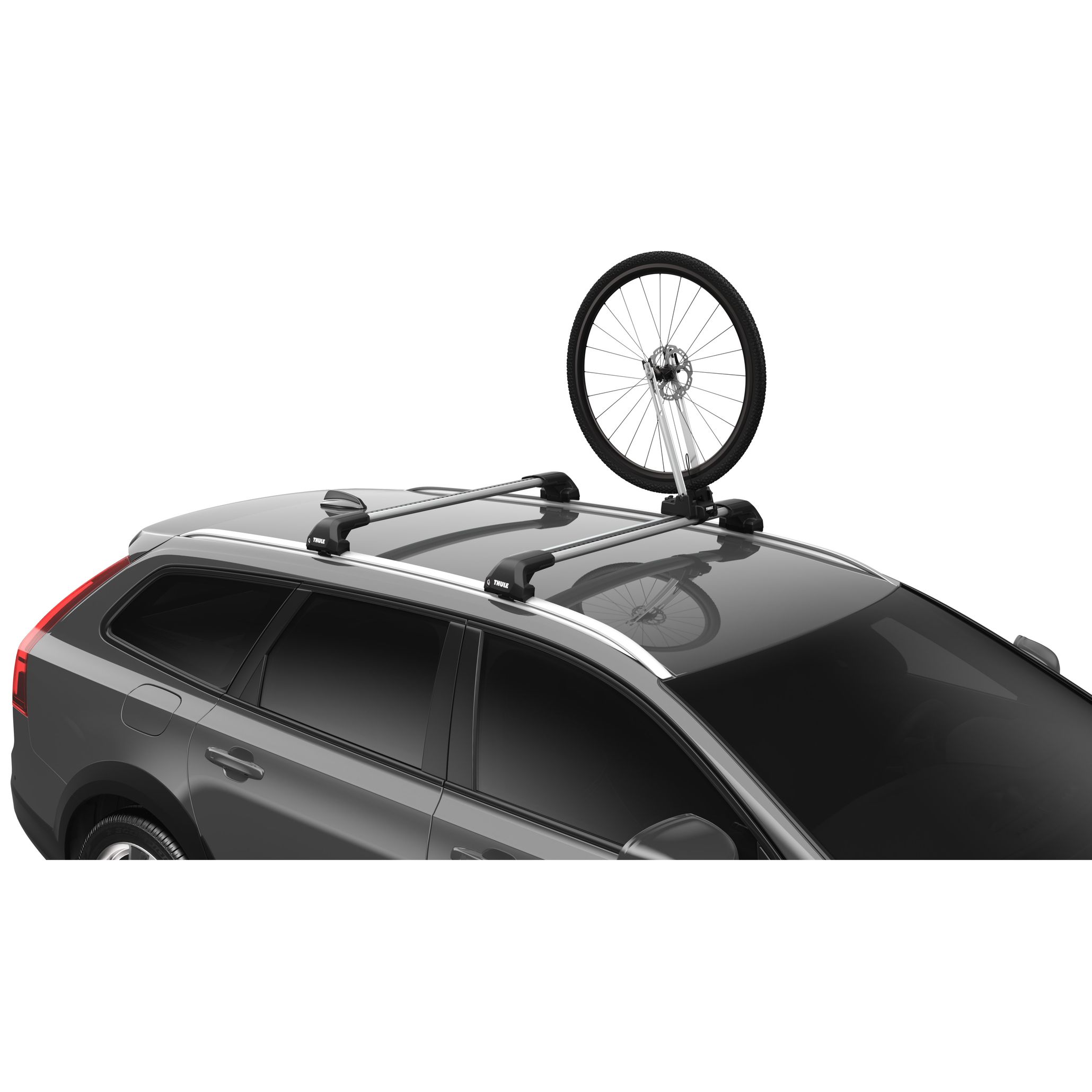 Thule bike wheel holder sale