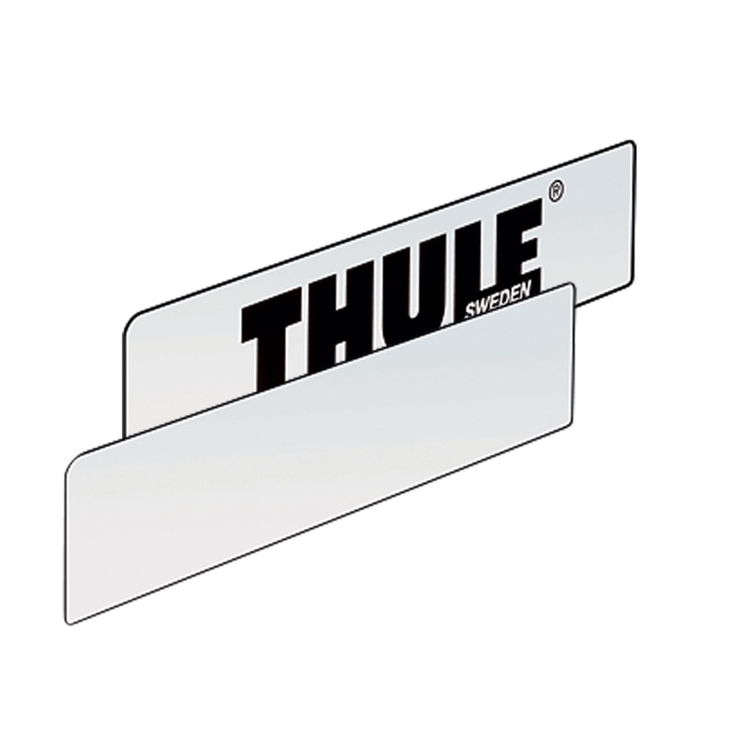 Thule Number Plate