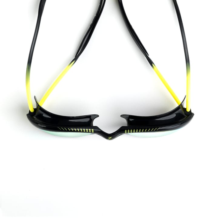 Zoggs Tiger Titanium Mirrored Goggle Black/Yellow/Mirror Lime Zoggs