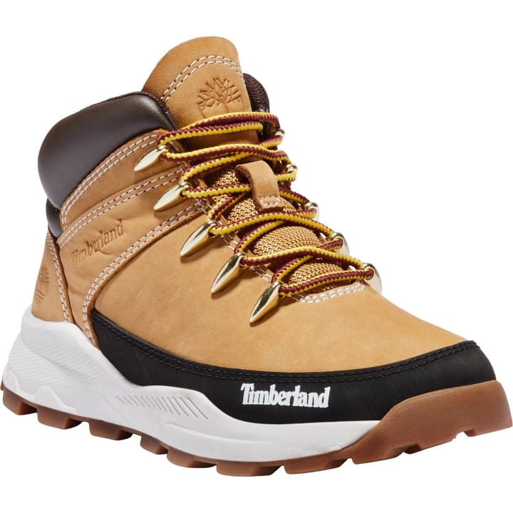 Timberland Kid's Brooklyn High Top Trainer Junior Wheat