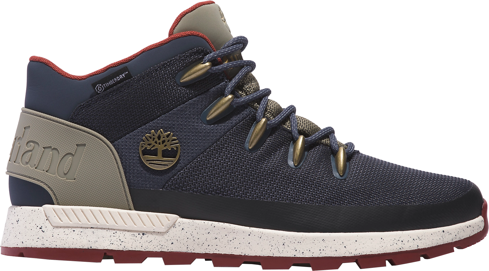 Timberland Men’s Sprint Trekker Mid Waterproof Dark Blue Mesh