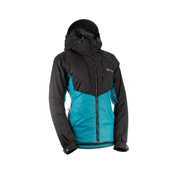 Non-stoppolar Women's Trail Isolator Jacket Black/Teal Non-stop Polar