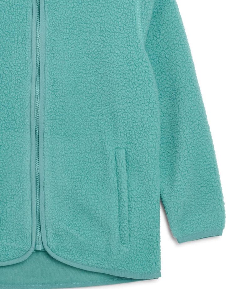 Tretorn Juniors' Farhult Pile Jacket Dusty Turquoise Tretorn