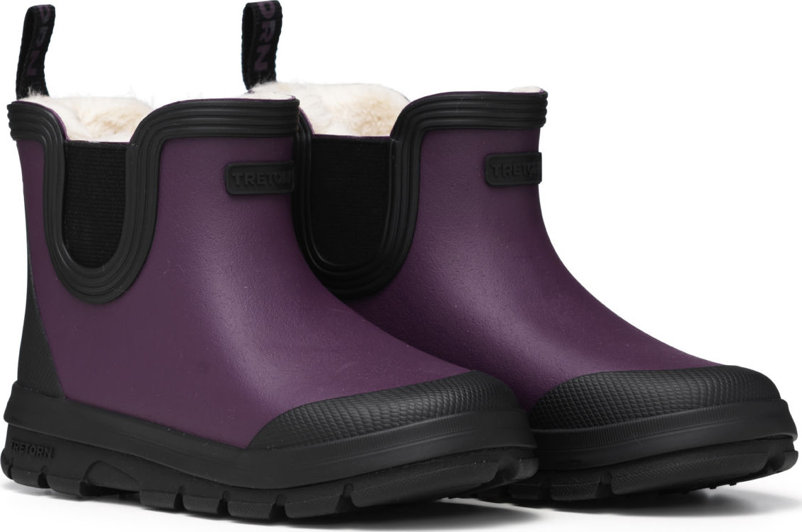 Tretorn Kids’ Aktiv Chelsea Winter Black/Blackberry