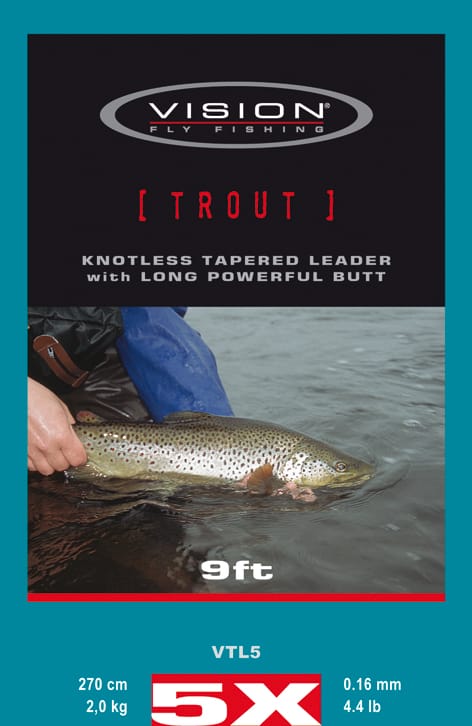 Vision Vision Trout Leader 9' Vision