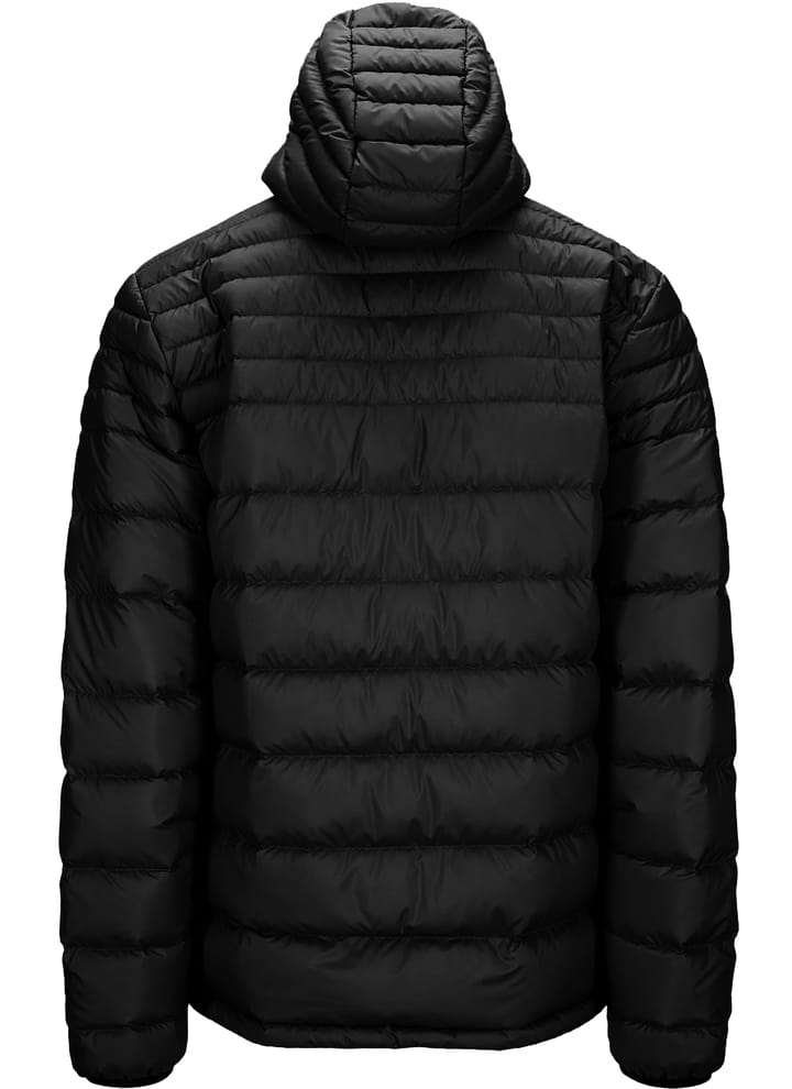 Tufte Wear Mens Down Light Hooded Jacket Black Beauty / Phantom Tufte Wear