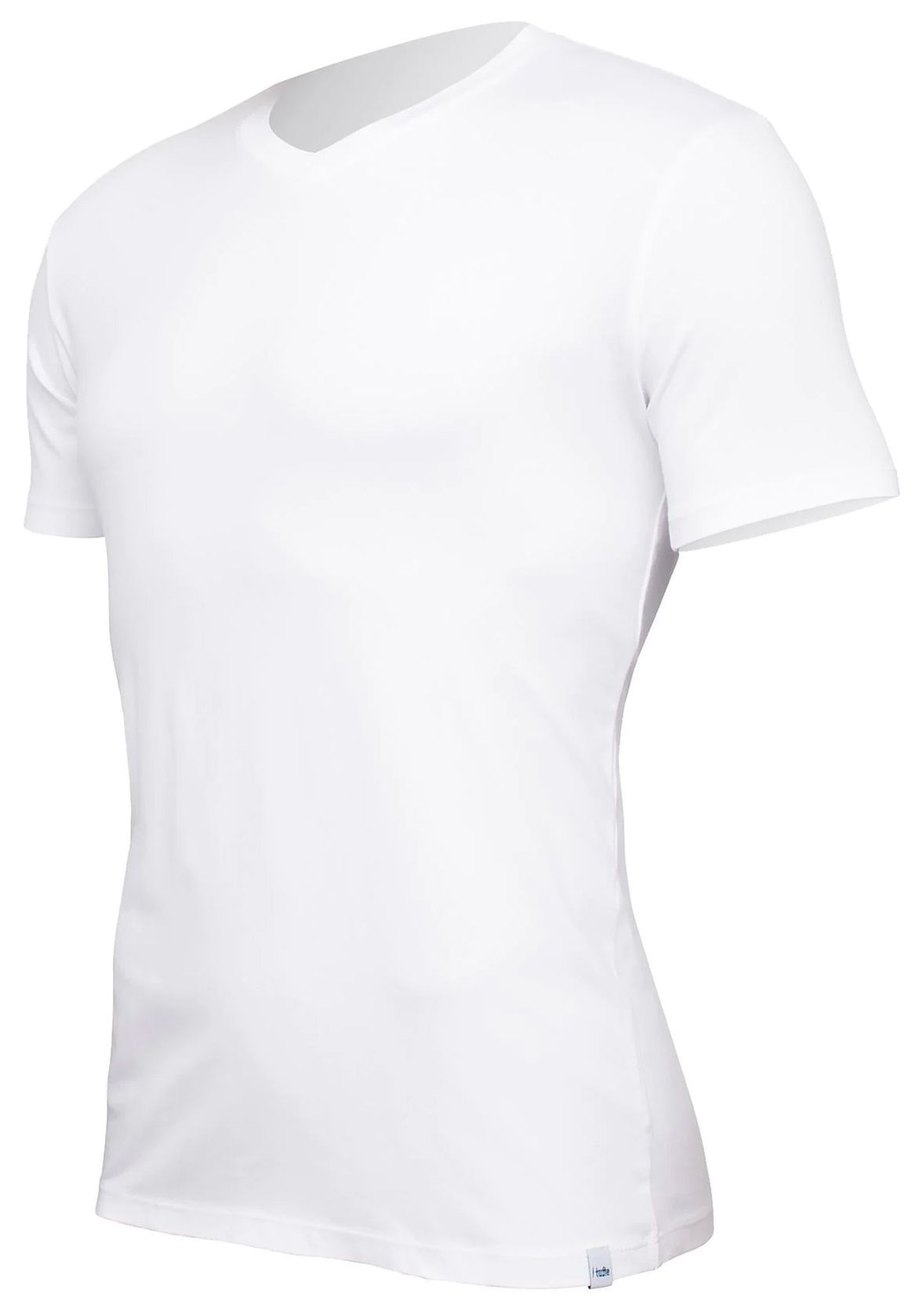 Tufte Wear SoftBoost V-Neck Tee White