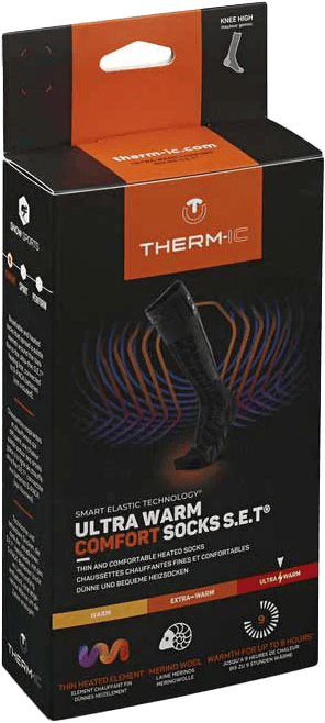 Therm-ic Ultra Warm Comfort Sock S.E.T. Black/Grey Therm-ic