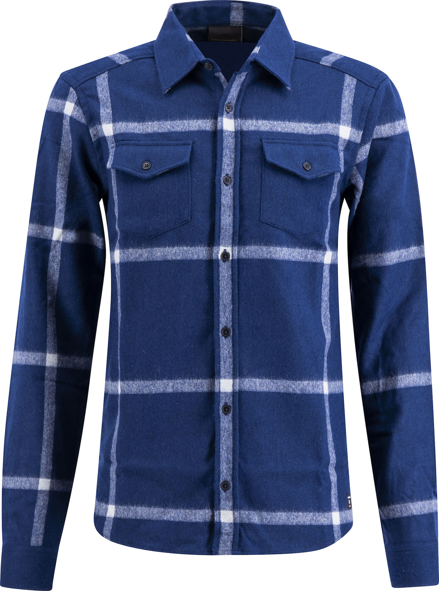 Ulvang Unisex Yddin Wool Flanell Shirt New Navy/Vanilla