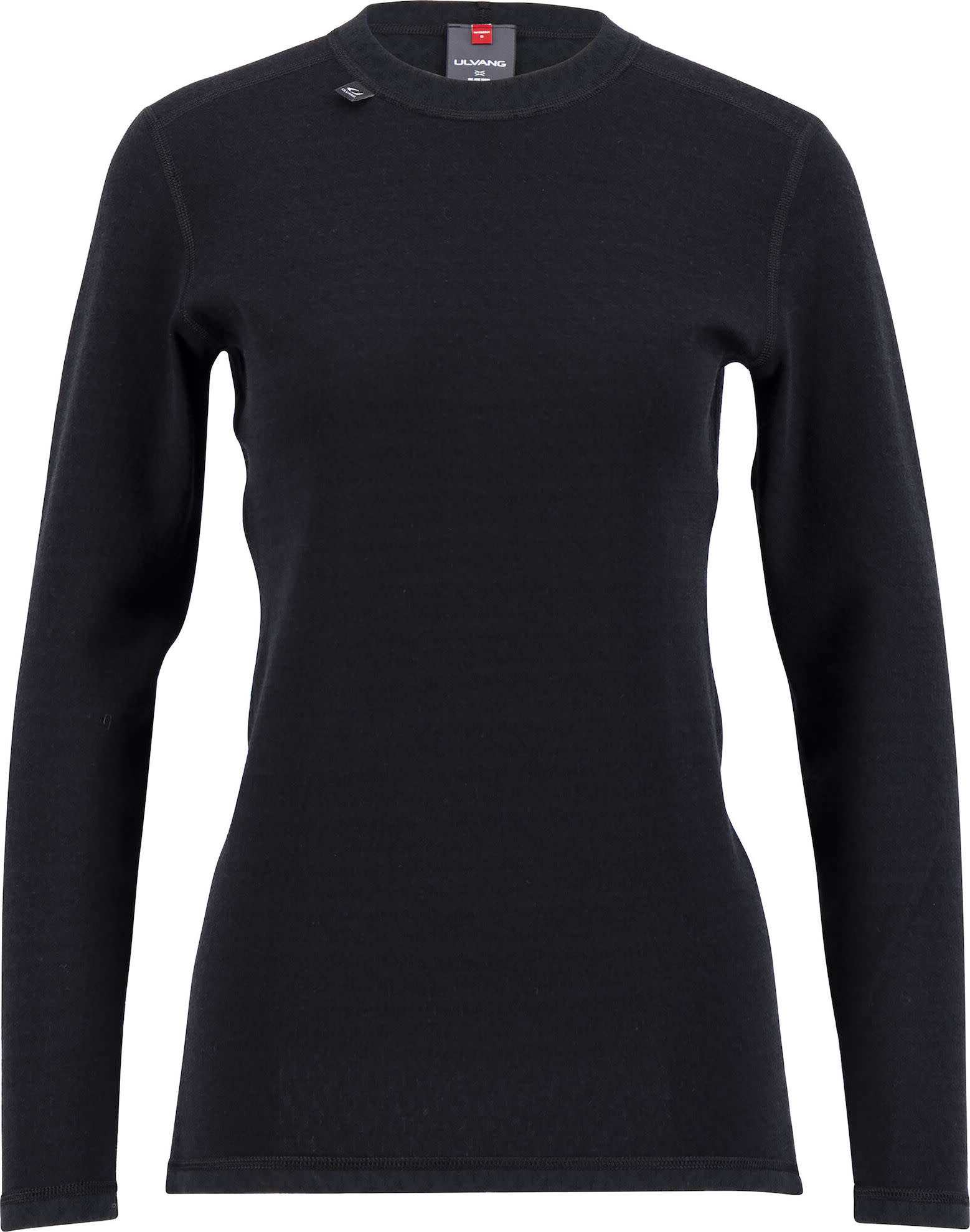 Ulvang Women’s Comfort 200 Round Neck Black/Black