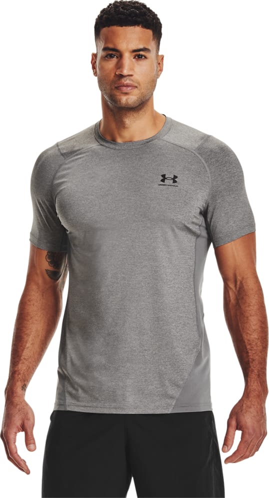 Under Armour Men s UA HG Armour Fitted Short Sleeve Carbon Buy Under Armour Men s UA HG Armour Fitted Short Sleeve Carbon here Outnorth