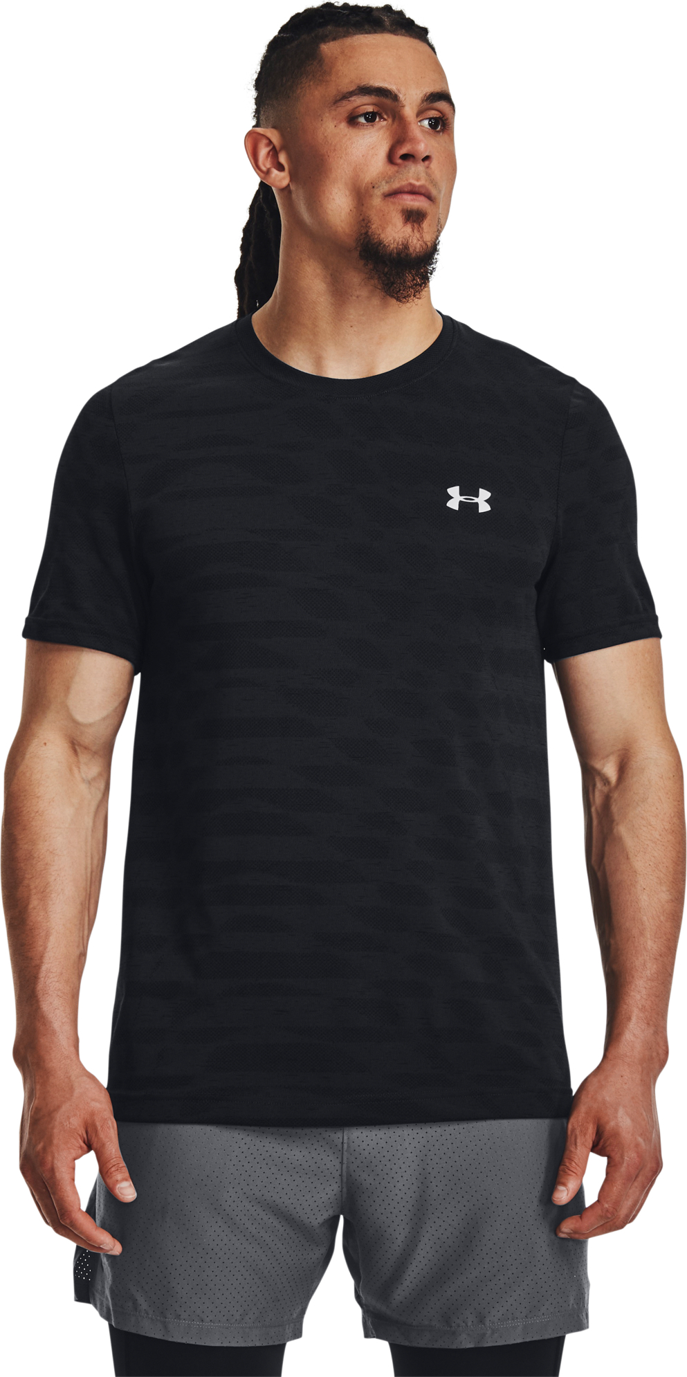 UNDER ARMOUR SEAMLESS WAVE SS 1351450-001 Black