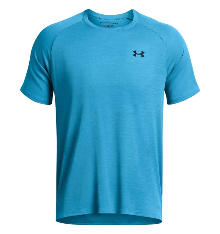 Under Armour Men's UA Tech Textured Short Sleeve Capri/Black Under Armour