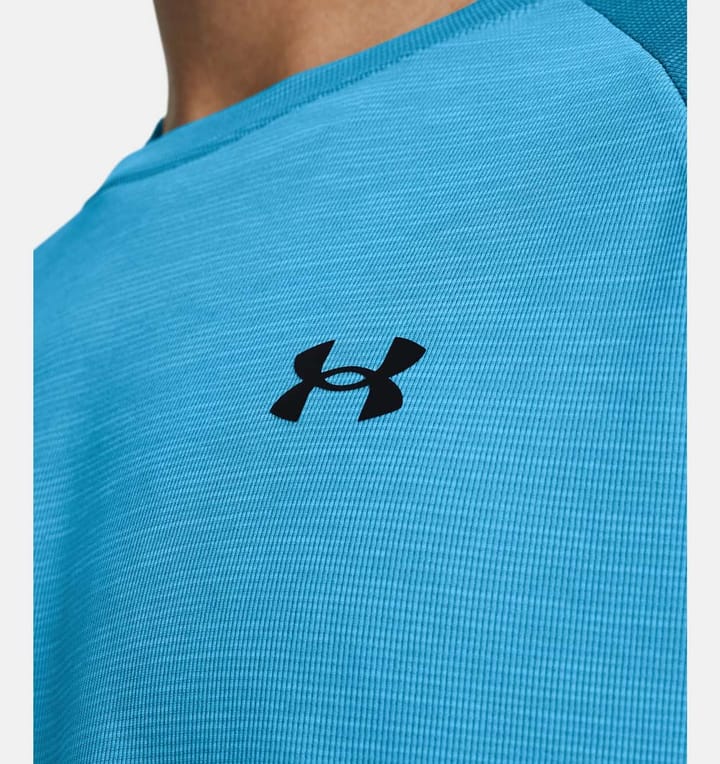 Under Armour Men's UA Tech Textured Short Sleeve Capri/Black Under Armour