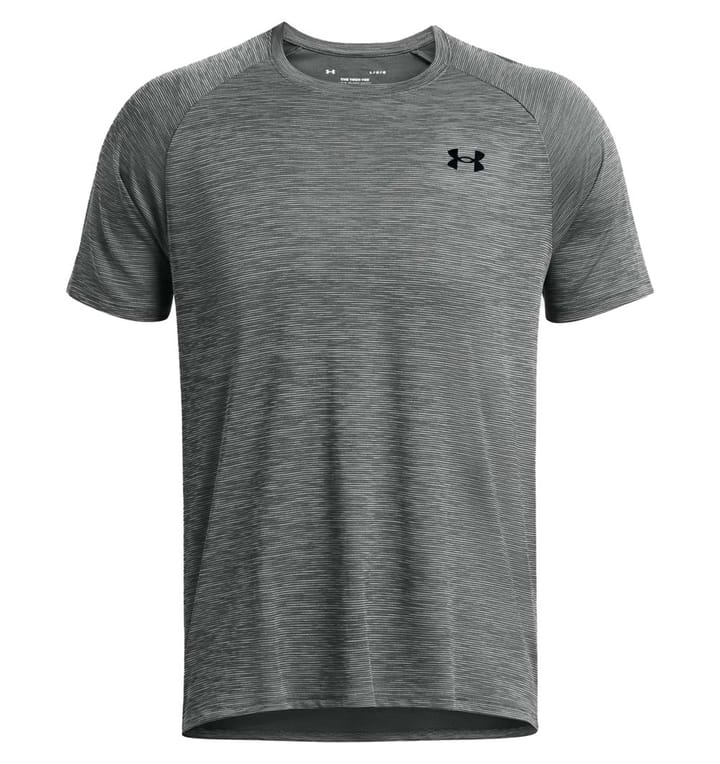 Under Armour Men's UA Tech Textured Short Sleeve Castlerock/Black Under Armour