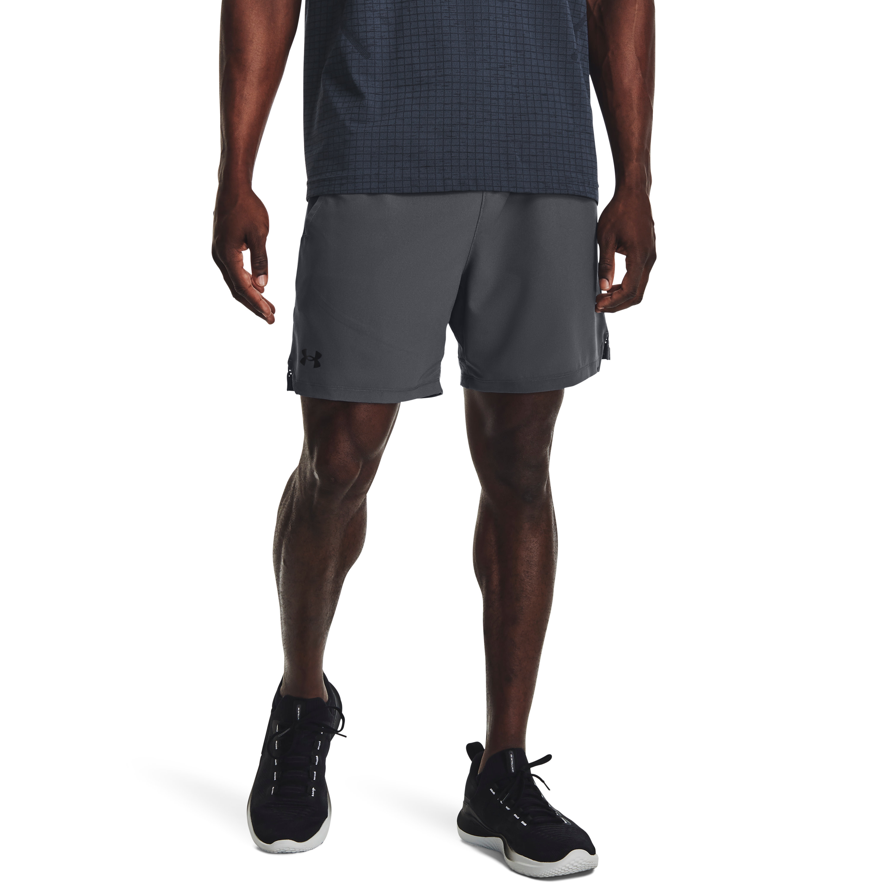 Under Armour Men’s UA Vanish Woven 6in Shorts Gray