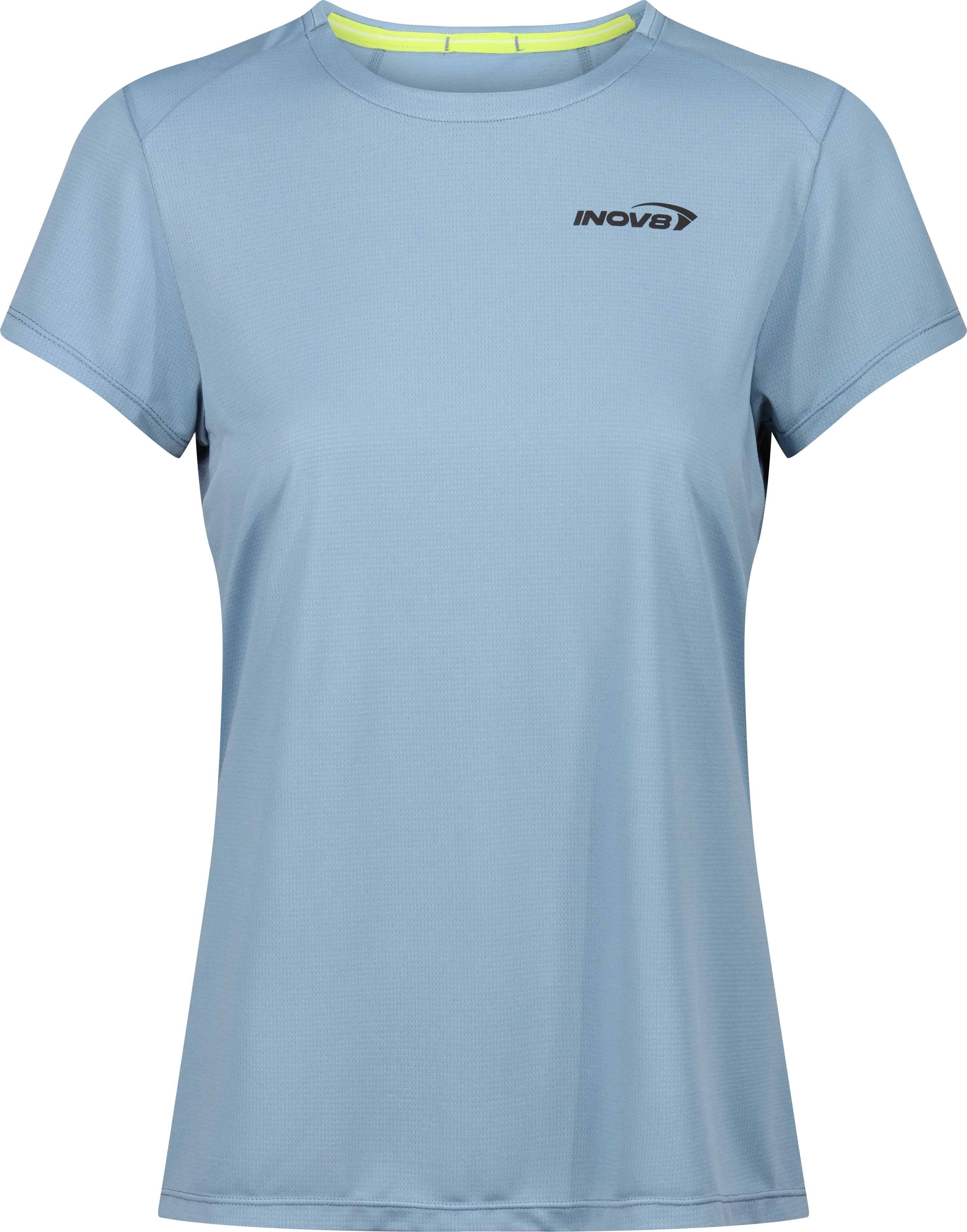 inov-8 Women’s Performance Short Sleeve T-Shirt Blue Grey / Slate