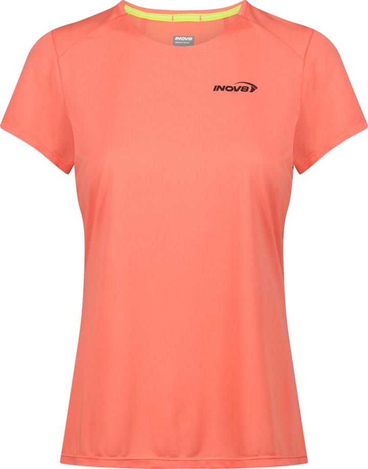 inov-8 Women's Performance Short Sleeve T-Shirt Coral / Dusty Rose inov-8