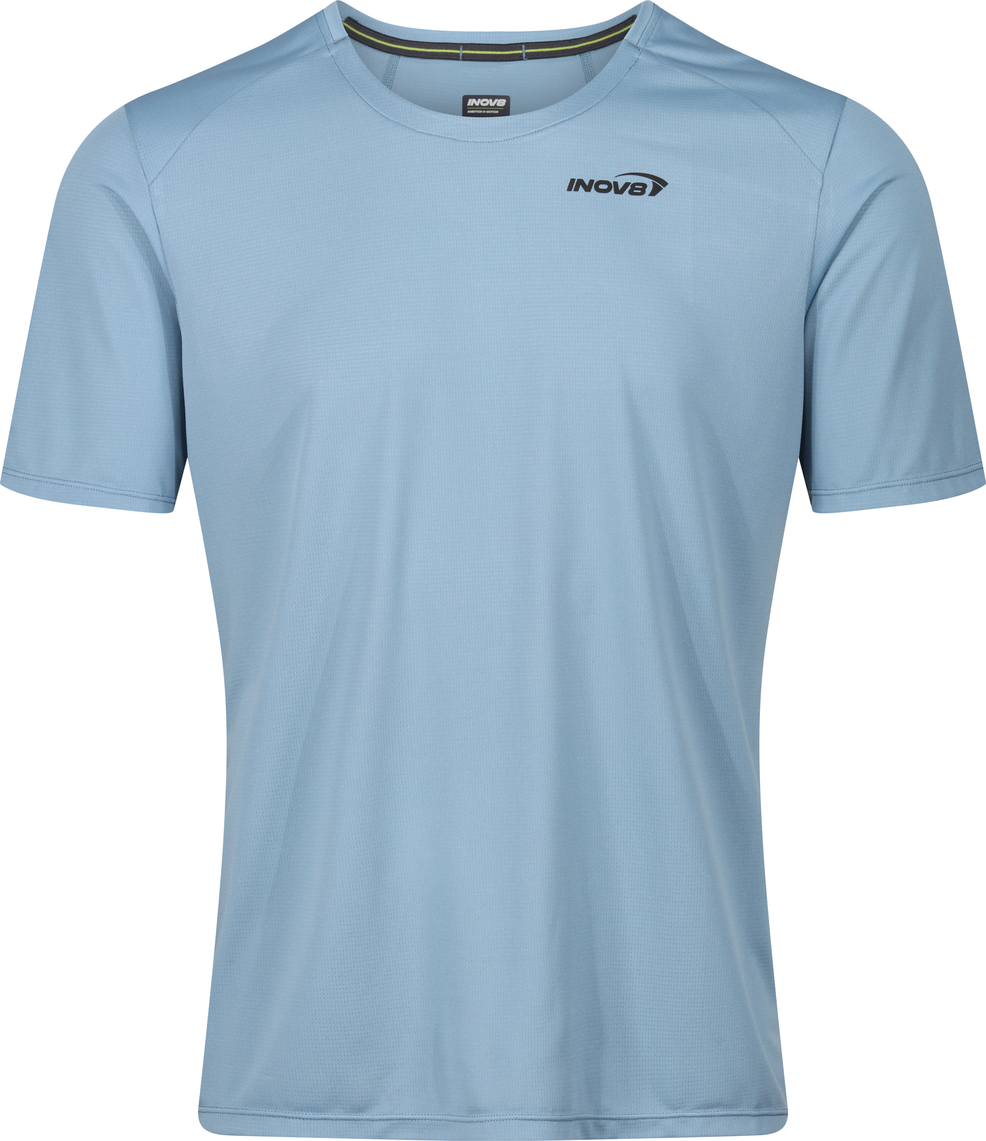 inov-8 Men’s Performance Short Sleeve T-Shirt Blue Grey / Slate