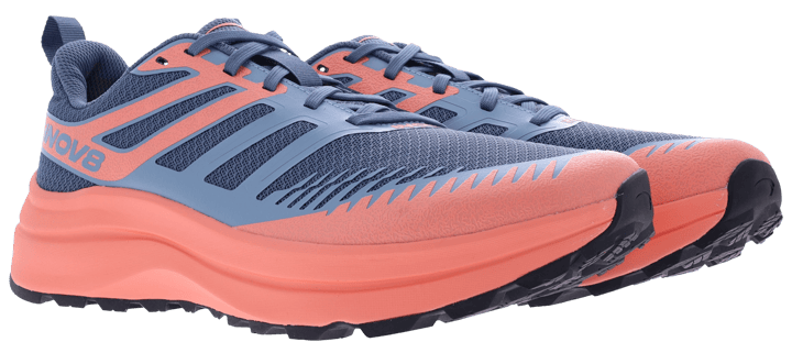 inov-8 Women's Trailfly Max Blue Grey/Coral/Light Grey inov-8