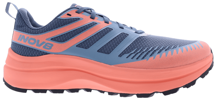 inov-8 Women's Trailfly Max Blue Grey/Coral/Light Grey inov-8