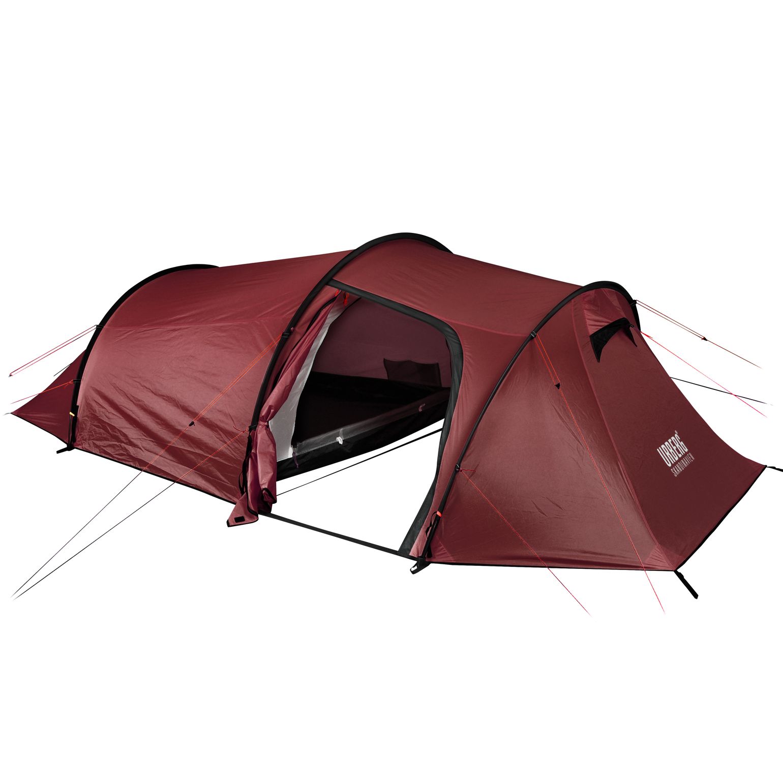 Urberg 3-person Tunnel Tent G5 Windsor Wine