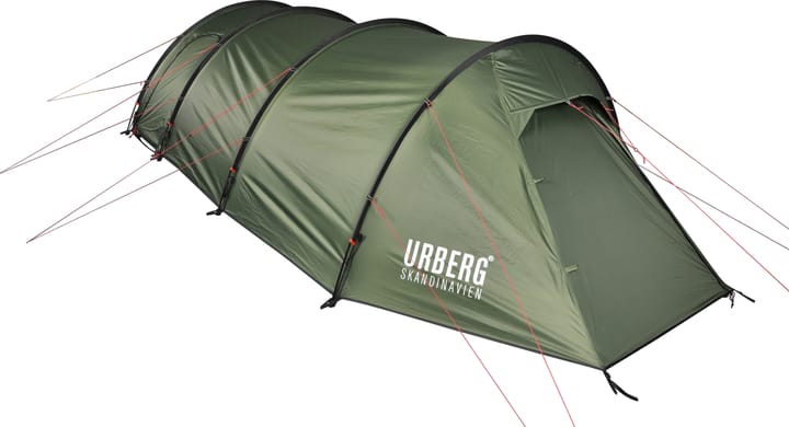 Urberg 4-Person Trekking Tunnel Tent G2 Kombu Green Urberg