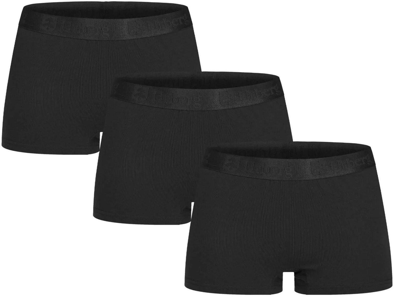 Urberg Women's Isane 3-pack Bamboo Boxers Black Beauty