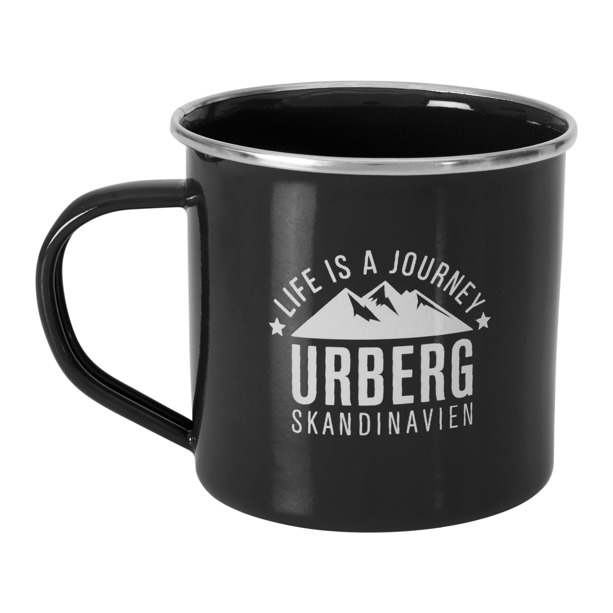 Urberg Emaljmugg 340 ml Black Beauty