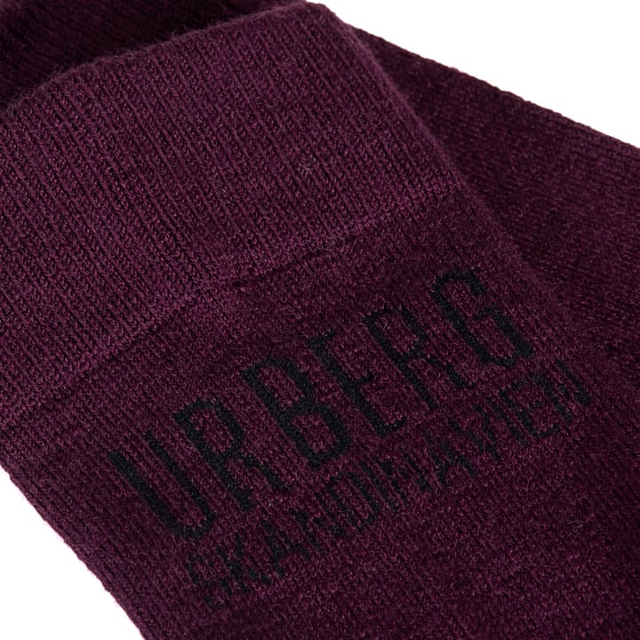 Urberg Hiking Wool Sock G2 Dark Plum Urberg