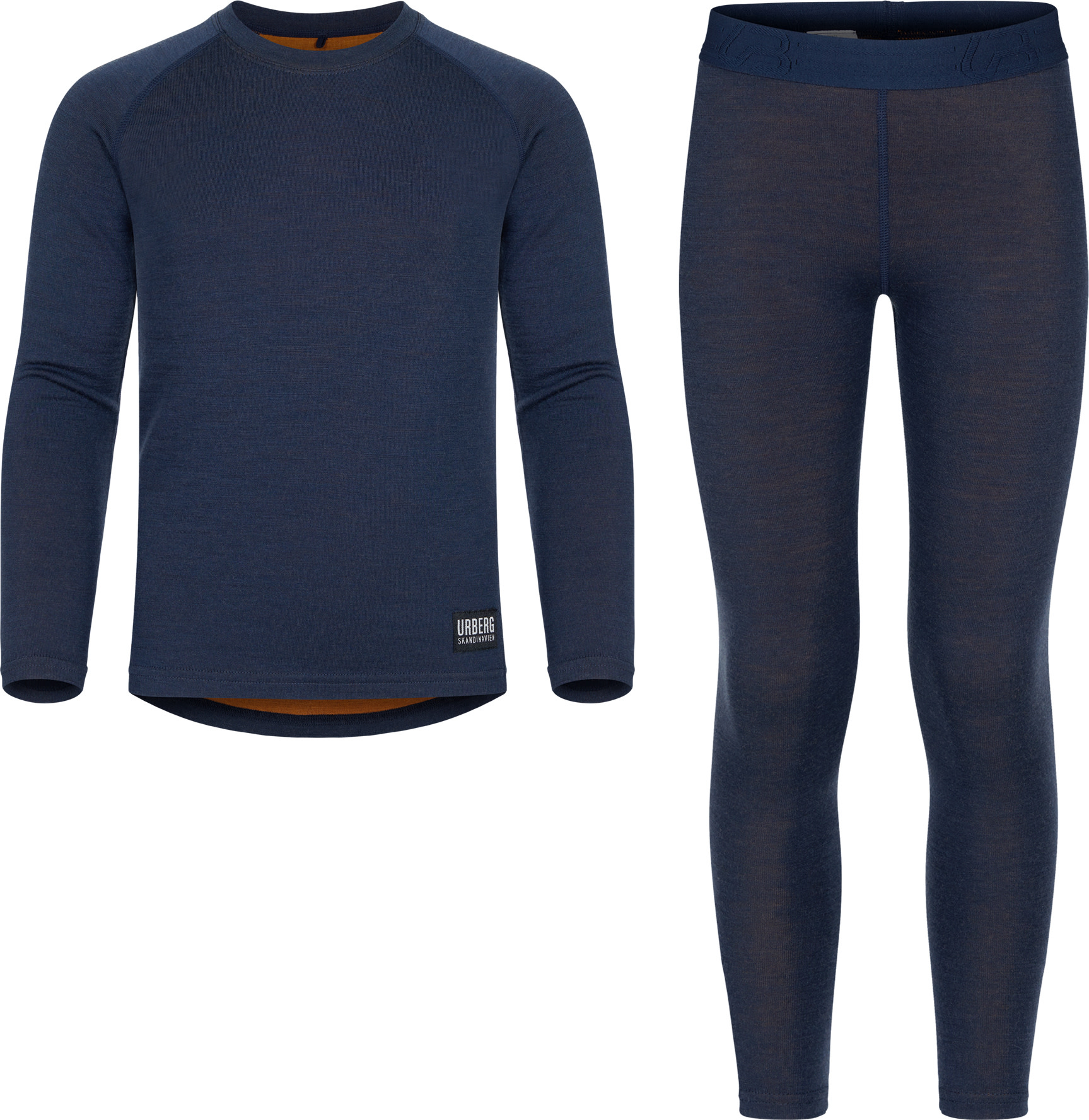 Urberg Juniors’ Selje Merino-Bamboo Set Dark Navy