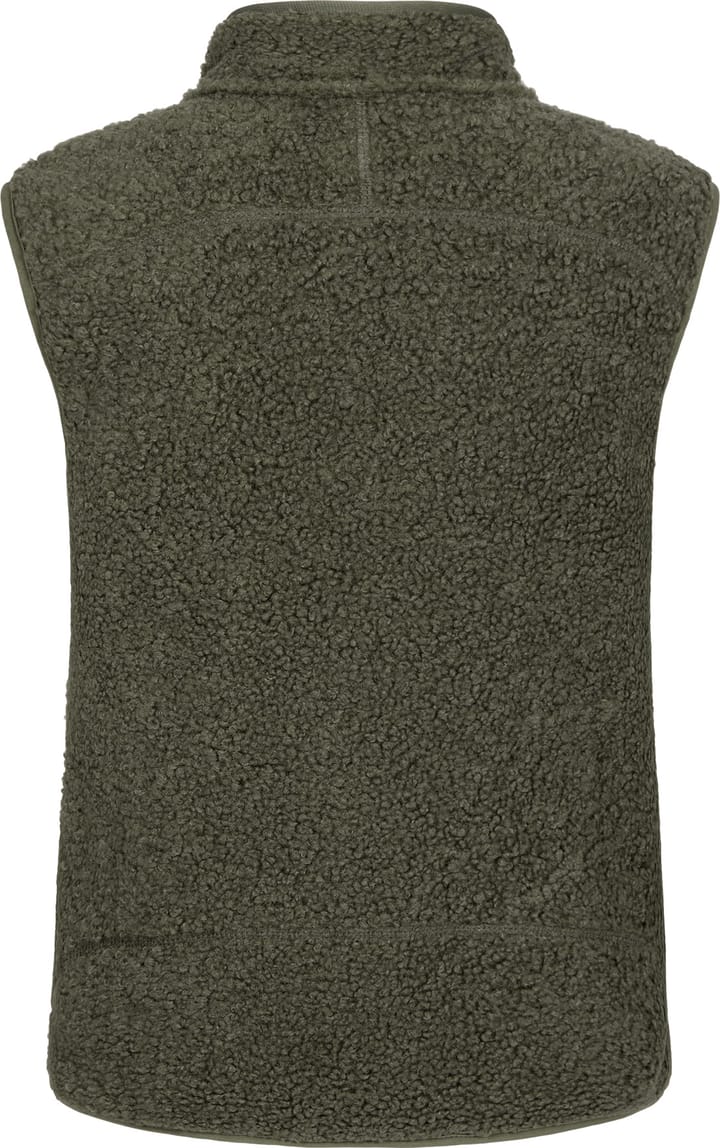 Urberg Kids' Åheim Pile Vest Deep Lichen Green Urberg