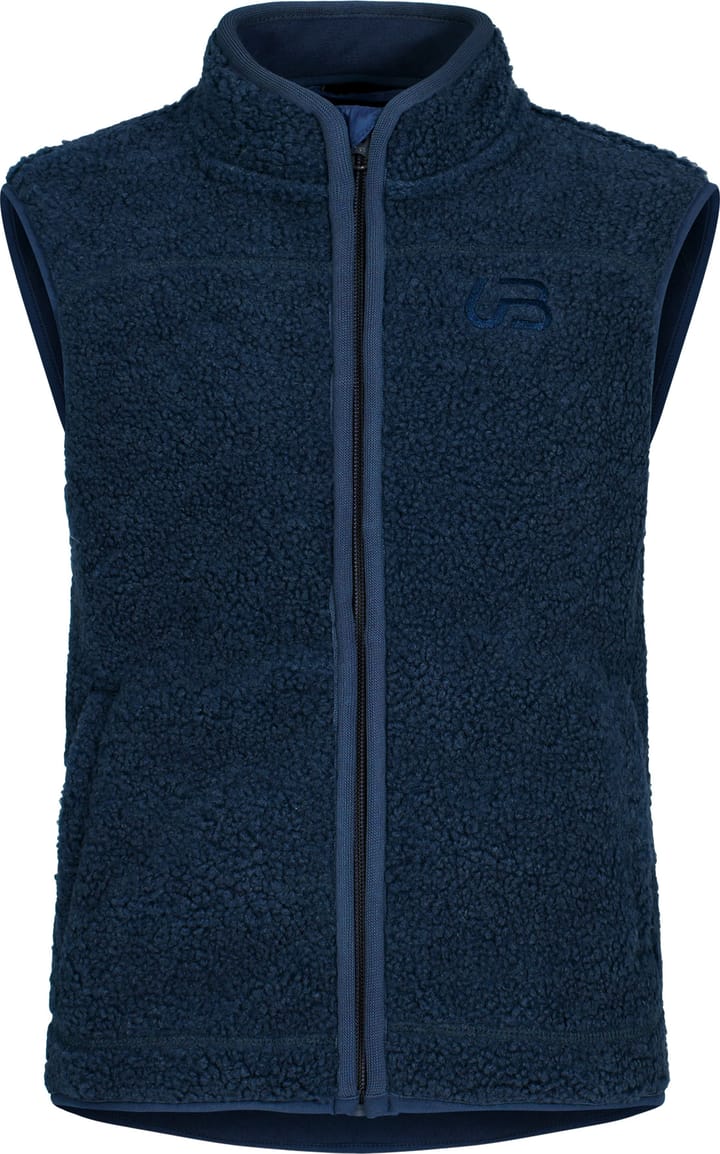 Urberg Kids' Åheim Pile Vest Midnight Navy Urberg