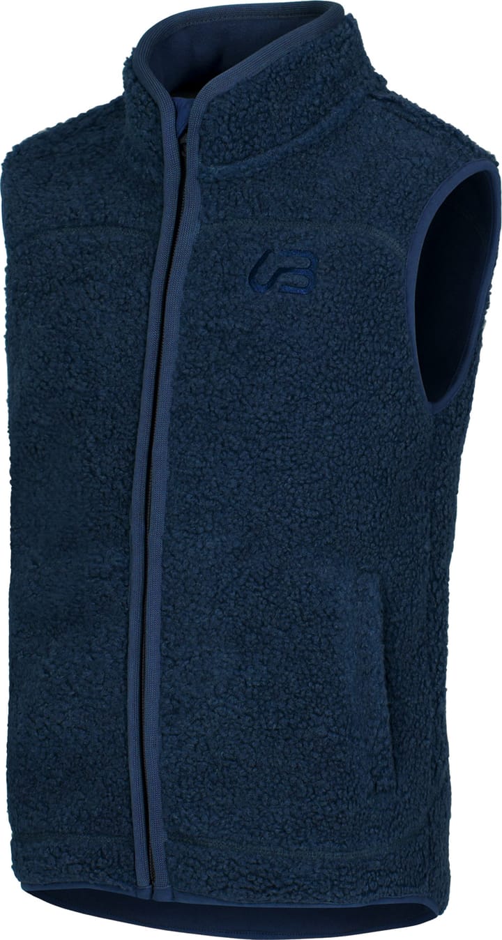 Urberg Kids' Åheim Pile Vest Midnight Navy Urberg