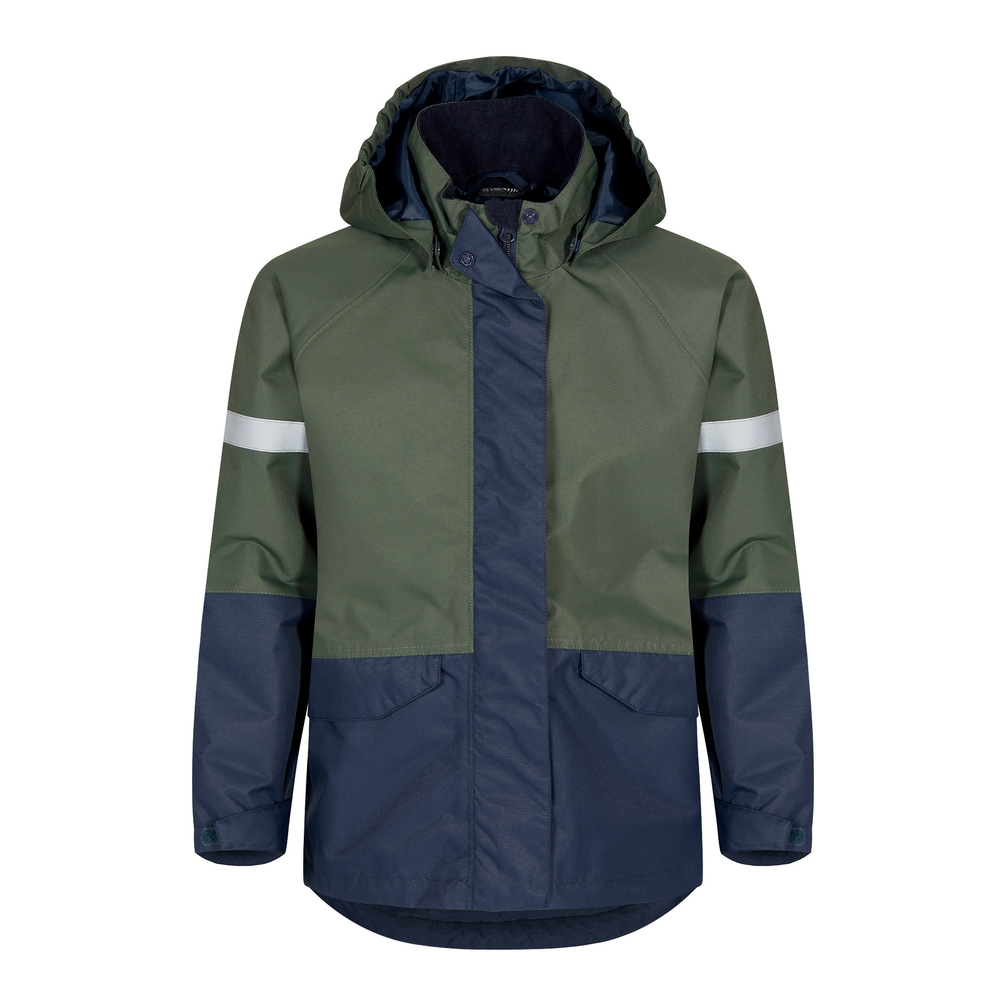 Urberg Kids’ Fosnavåg 2L Rain Jacket Kombu Green