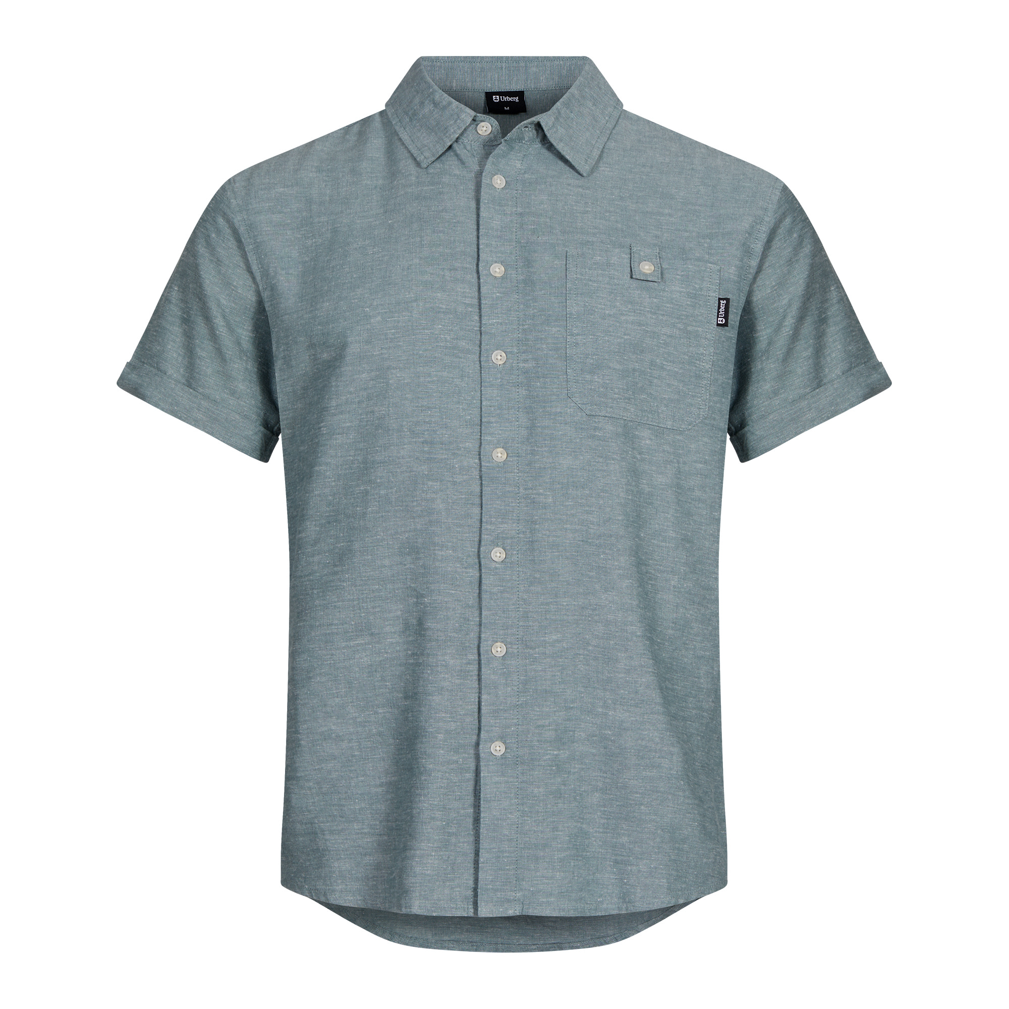 Urberg Men’s Hemp SS Shirt Silver Pine