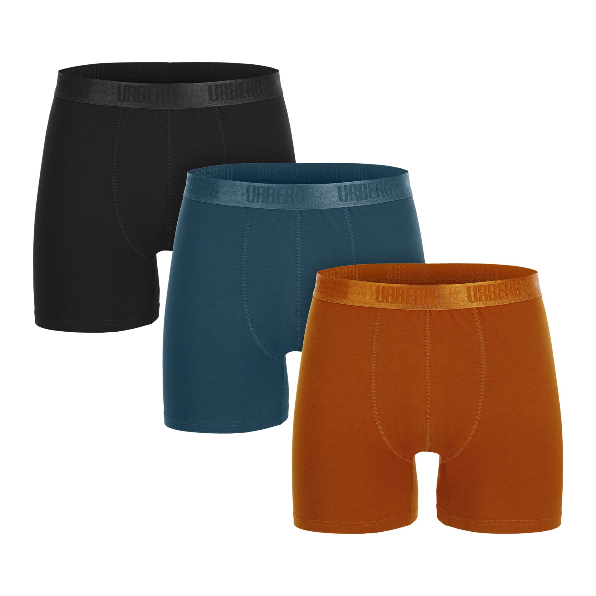 Urberg Men’s Isane 3-pack Bamboo Boxers Multi Color II