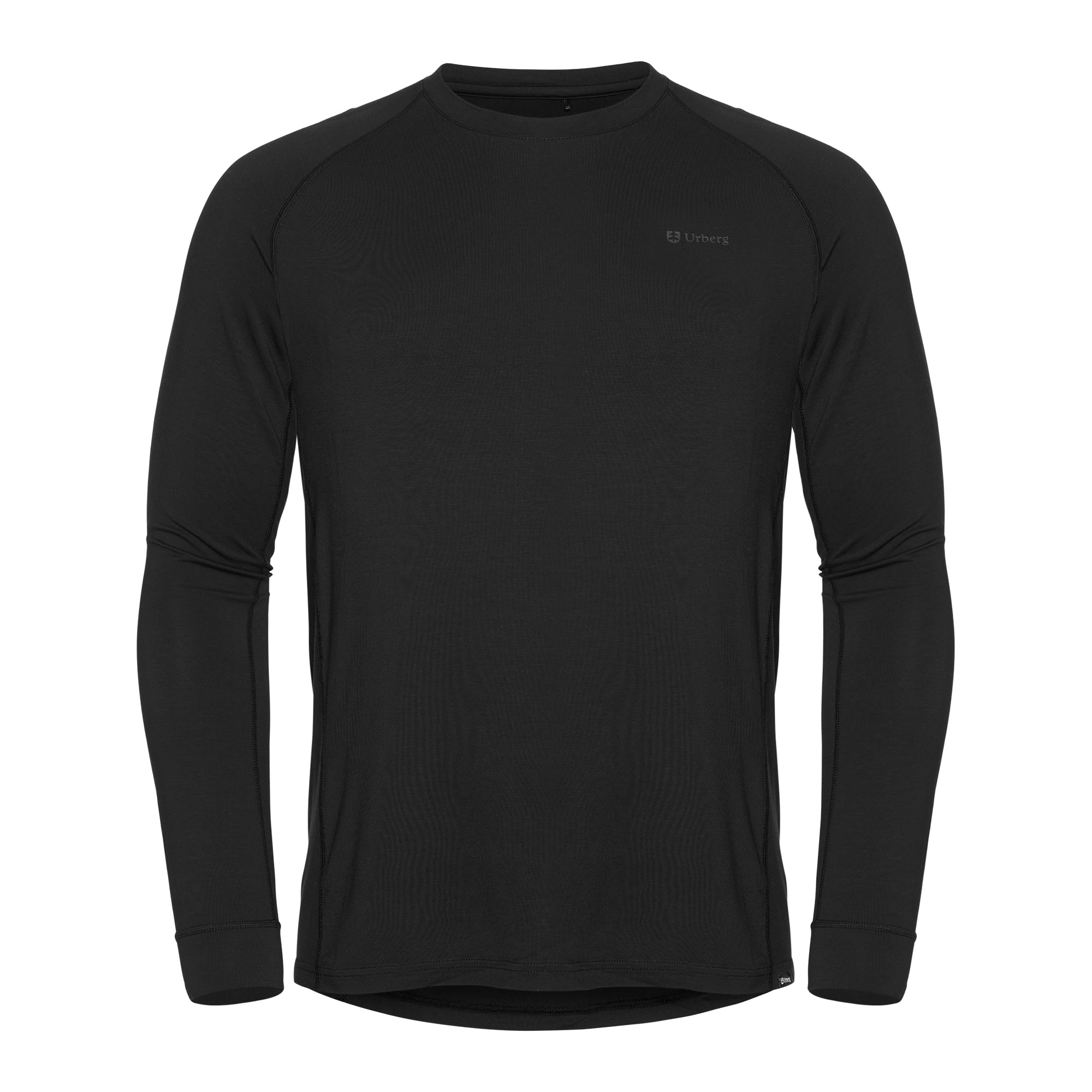 Urberg Men’s Solid Tree Base Layer Top Black Beauty