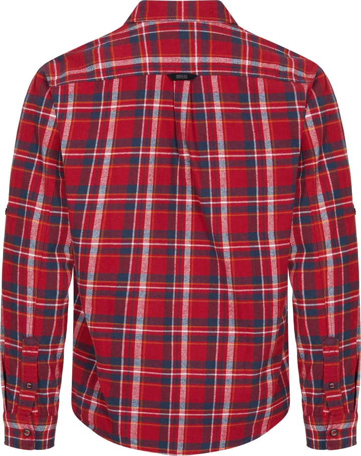 Urberg Men's Trollstein LS Flannel Shirt Rio Red Urberg