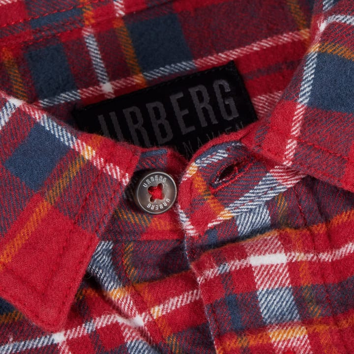 Urberg Men's Trollstein LS Flannel Shirt Rio Red Urberg